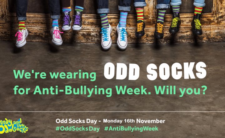Image of Odd Socks Day & Anti Bullying Week 2020